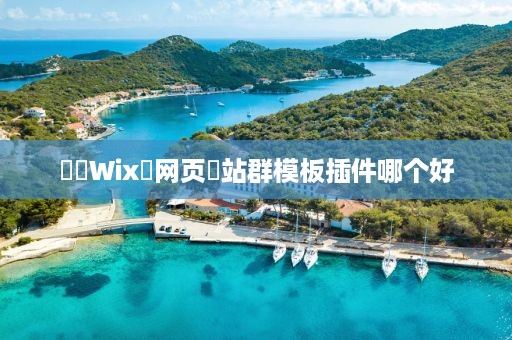 ‌‌Wix‌网页‌站群模板插件哪个好